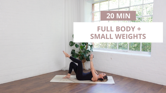 Full Body with small weights 20 min
